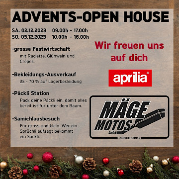 Advents-Open House 02. & 03.12.2023